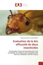 Evaluation de la bio efficacité de deux insecticides