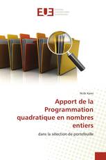 Apport de la Programmation quadratique en nombres entiers