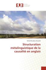 Structuration métalinguistique de la causalité en anglais