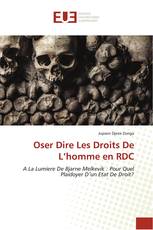 Oser Dire Les Droits De L’homme en RDC