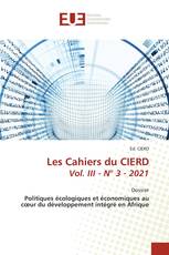 Les Cahiers du CIERD Vol. III - N° 3 - 2021