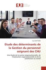 Etude des déterminants de la Gestion du personnel soignant des CHU