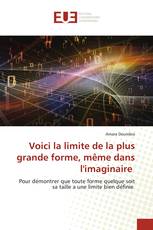 Voici la limite de la plus grande forme, même dans l'imaginaire