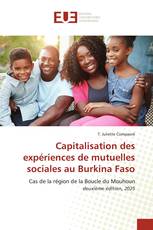 Capitalisation des expériences de mutuelles sociales au Burkina Faso