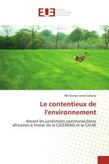 Le contentieux de l'environnement