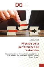 Pilotage de la performance de l'entreprise