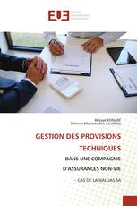 GESTION DES PROVISIONS TECHNIQUES