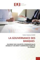 LA GOUVERNANCE DES BANQUES