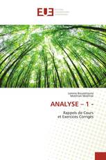 ANALYSE – 1 -