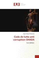 Code de lutte anti corruption OHADA