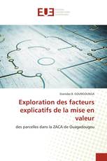 Exploration des facteurs explicatifs de la mise en valeur