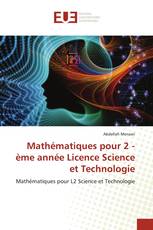 Mathématiques pour 2 -ème année Licence Science et Technologie