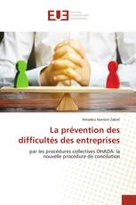 La prévention des difficultés des entreprises