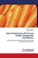 Seed Production Of Carrot Under Temperate Conditions