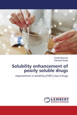 Solubility enhancement of poorly soluble drugs