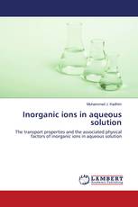 Inorganic ions in aqueous solution