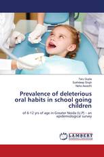 Prevalence of deleterious oral habits in school going children