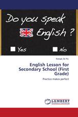 English Lesson for Secondary School (First Grade)