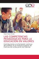 LAS COMPETENCIAS PEDAGÓGICAS PARA LA EDUCACIÓN EN VALORES