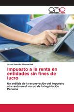 Impuesto a la renta en entidades sin fines de lucro