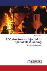 RCC structures subjected to spatial blast loading