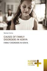 CAUSES OF FAMILY DISORDERS IN KENYA