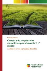 Construção de passivas sintácticas por alunos da 11ª classe