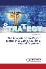 The Analysis of the Payoff Matrix in a Game Against a Neutral Opponent