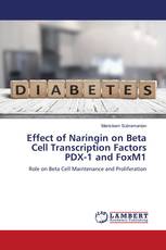 Effect of Naringin on Beta Cell Transcription Factors PDX-1 and FoxM1