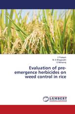 Evaluation of pre-emergence herbicides on weed control in rice