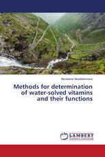 Methods for determination of water-solved vitamins and their functions