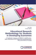 Educational Research Methodology for Students in Developing Economies
