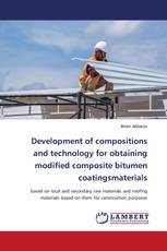 Development of compositions and technology for obtaining modified composite bitumen coatingsmaterials