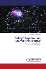 College Algebra - An Analyst's Perspective