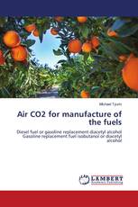 Air CO2 for manufacture of the fuels