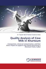Quality Analysis of Cow Milk in Khartoum
