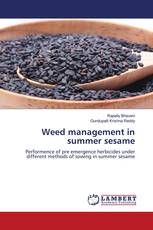 Weed management in summer sesame