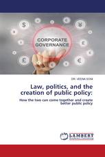 Law, politics, and the creation of public policy: