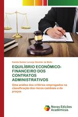 EQUILÍBRIO ECONÔMICO-FINANCEIRO DOS CONTRATOS ADMINISTRATIVOS