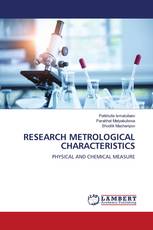 RESEARCH METROLOGICAL CHARACTERISTICS