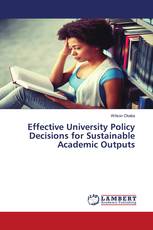 Effective University Policy Decisions for Sustainable Academic Outputs