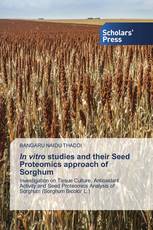 In vitro studies and their Seed Proteomics approach of Sorghum