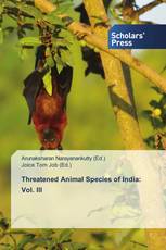 Threatened Animal Species of India: Vol. III