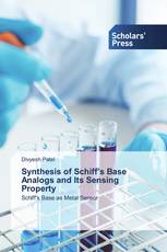 Synthesis of Schiff’s Base Analogs and Its Sensing Property