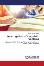 Investigation of Linguistic Problems