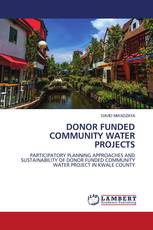 DONOR FUNDED COMMUNITY WATER PROJECTS