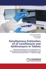 Simultaneous Estimation of of Levofloxacin and Azithromycin in Tablets