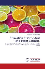 Estimation of Citric Acid and Sugar Content,