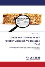 Nutritional Information and Nutrition Claims on Pre-packaged Food