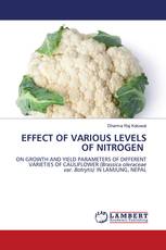 EFFECT OF VARIOUS LEVELS OF NITROGEN